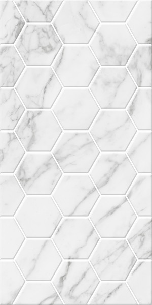 БК Плитка для стен "Marble" гексо (300*600) 1сорт