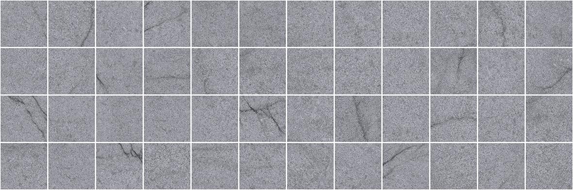 Декор мозаичный Rock серый MM11187 200х600